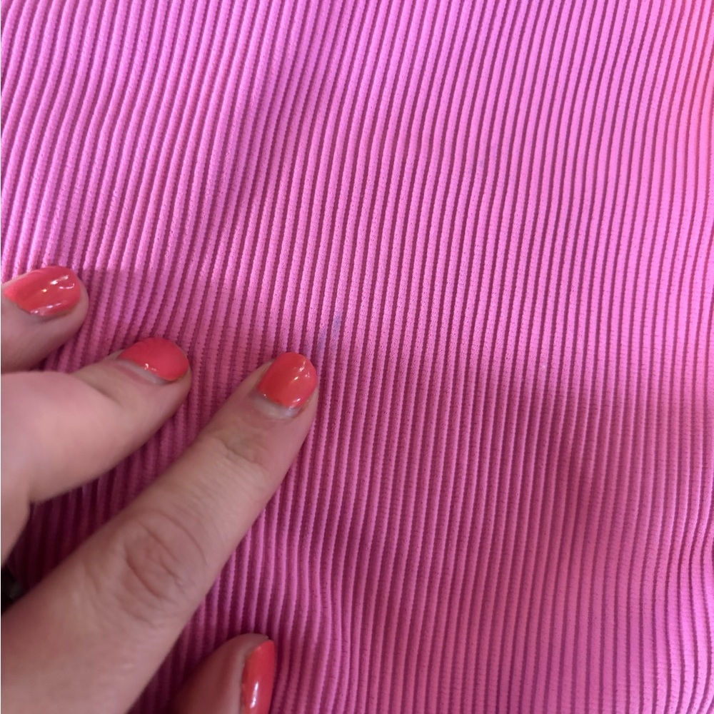 Beach Riot Ribbed Pink Bikini - Picture 6 of 7